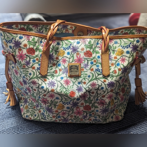Dooney & Bourke Bags Vintage Authentic Floral Large Dooney And